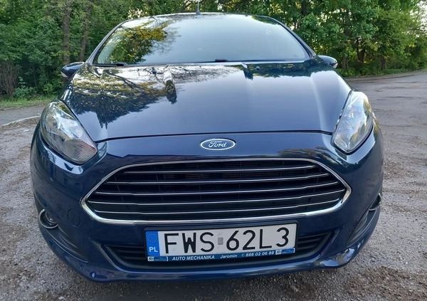 Ford Fiesta cena 21900 przebieg: 169000, rok produkcji 2013 z Wschowa małe 254